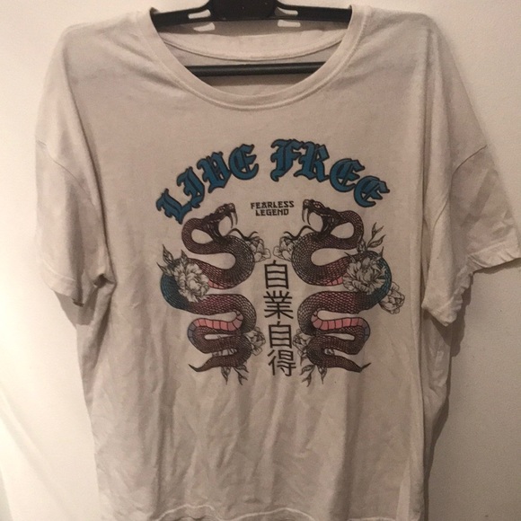 Fearless Legend Striking Cobra Japanese Martial Arts Live Free T shirt Dope!! - Picture 1 of 7